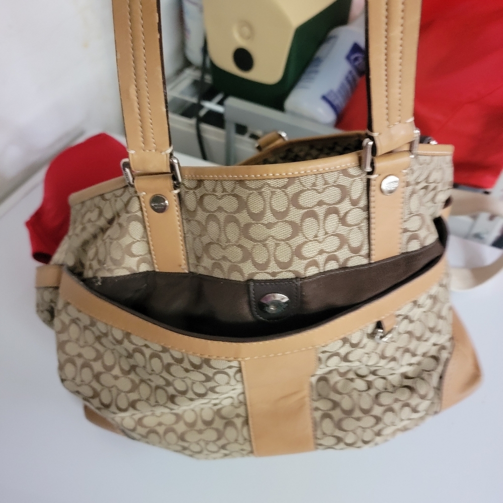 Coach diaper bag